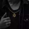 22K guldhänge i form av Star of David 22K guldhänge i form av Star of David