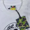 Bape X Chrome Hearts-skjorta, vit Bape X Chrome Hearts-skjorta, vit