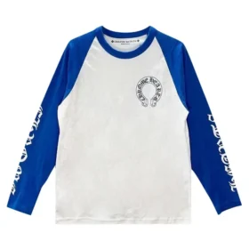 Blå Chrome Hearts-tröja 