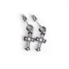 CH Cross Baby Fat örhängen med pavé-diamanter CH Cross Baby Fat örhängen med pavé-diamanter
