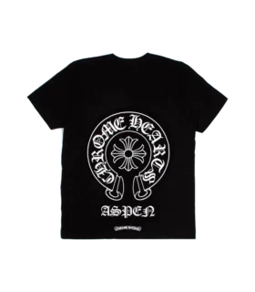 Chrome Hearts Aspen exklusiv T-shirt med ficka