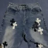 Chrome Hearts Baggy Jeans
