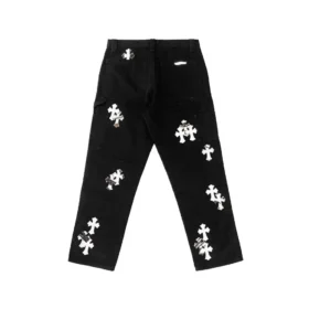 Chrome Hearts Black Cross Byxor