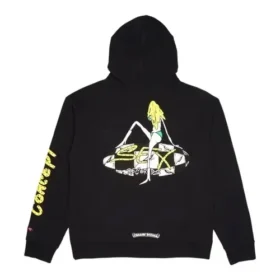 Chrome Hearts Black Matty Concept-huvtröja