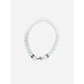 Chrome Hearts Cemetery vitt pärlarmband