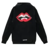 Chrome Hearts Chomper-huvtröja Chrome Hearts Chomper-huvtröja