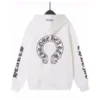 Chrome Hearts Cream Huvtröja Chrome Hearts Cream Huvtröja