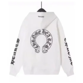 Chrome Hearts Cream Huvtröja