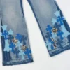 Chrome Hearts Criss Cross Bootcut-Jeans