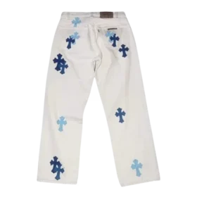 Chrome Hearts Cross Patch Jeans