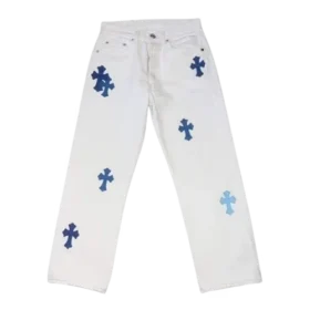 Chrome Hearts Cross Patch Jeans