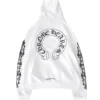 Chrome Hearts Cross Zip-huvtröja Chrome Hearts Cross Zip-huvtröja