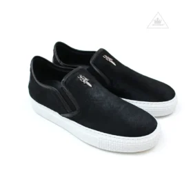 Chrome Hearts Dagger Slip-on-sko i hästhår
