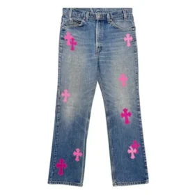 Chrome Hearts Denim rosa Jeans