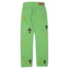 Chrome Hearts Denim Slime Green-Jeans