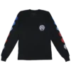 Chrome Hearts flerfärgad långärmad T-shirt med Horseshoe Chrome Hearts flerfärgad långärmad T-shirt med Horseshoe