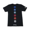 Chrome Hearts flerfärgad T-shirt med Horseshoe och rakt kors Chrome Hearts flerfärgad T-shirt med Horseshoe och rakt kors
