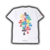 Chrome Hearts flerfärgad T-shirt med kors Chrome Hearts flerfärgad T-shirt med kors