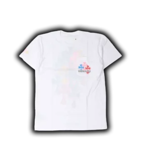 Chrome Hearts flerfärgad T-shirt med kors