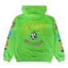 Chrome Hearts Green Matty Boy Sex Records Huvtröja Chrome Hearts Green Matty Boy Sex Records Huvtröja
