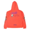 Chrome Hearts Hearts Matty Boy Brain Huvtröja Röd Chrome Hearts Hearts Matty Boy Brain Huvtröja Röd