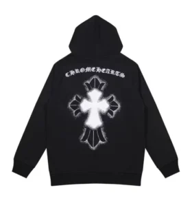 Chrome Hearts High Street Cross Huvtröja
