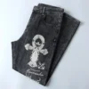 Chrome Hearts-inspirerade jeans