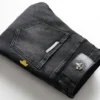 Chrome Hearts-Jeans med korslogotyp