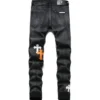 Chrome Hearts-Jeans med korslogotyp