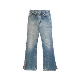 Chrome Hearts-jeans med utsvängda ben