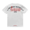 Chrome Hearts Las Vegas Rolling Stones vit skjorta med ficka Chrome Hearts Las Vegas Rolling Stones vit skjorta med ficka