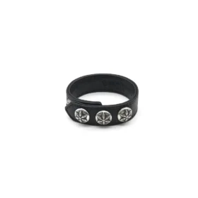 Chrome Hearts läderarmband 