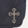 Chrome Hearts läderväska med Filigree Cross