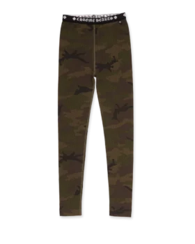 Chrome Hearts leggings i bomull med kamouflageprint