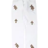 Chrome Hearts Levi’s Leopard Cross Patch-Jeans Chrome Hearts Levi’s Leopard Cross Patch-Jeans