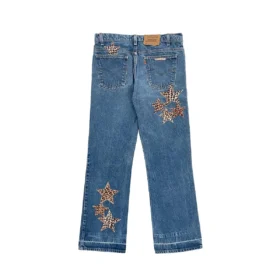 Chrome Hearts Levi’s Star Patch-jeans – Blå