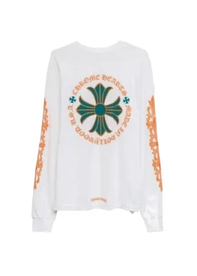 Chrome Hearts långärmad vit