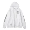 Chrome Hearts Los Angeles Zip-Up Huvtröja Chrome Hearts Los Angeles Zip-Up Huvtröja