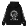 Chrome Hearts Los Angeles Zip-Up Huvtröja Svart