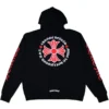 Chrome Hearts Made in Hollywood Plus Cross Zip up Hoodie
