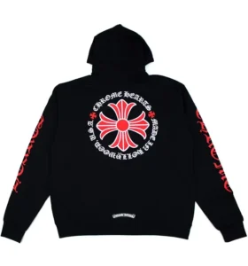 Chrome Hearts Made in Hollywood Plus Cross Zip up Hoodie