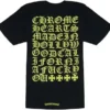 Chrome Hearts Made in Hollywood T-shirt svart Chrome Hearts Made in Hollywood T-shirt svart