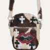 Chrome Hearts Matty Boy Chomper Taka-väska i kohud