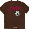 Chrome Hearts Matty Boy Structure T-shirt brun Chrome Hearts Matty Boy Structure T-shirt brun