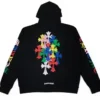 Chrome Hearts Multi Color Cross Cemetery Hoodie Chrome Hearts Multi Color Cross Cemetery Hoodie