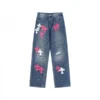 Chrome Hearts Rough Cross Patch-Jeans Chrome Hearts Rough Cross Patch-Jeans