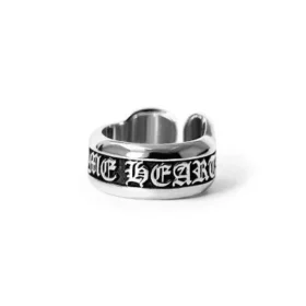 Chrome Hearts Scroll-ring – liten etiketring
