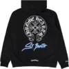 Chrome Hearts St. Barth exklusiv zip-up-huvtröja Chrome Hearts St. Barth exklusiv zip-up-huvtröja