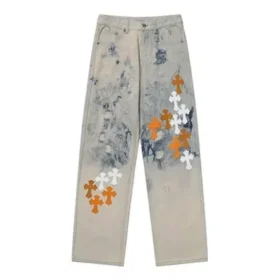Chrome Hearts St Barth Tie Dye Jeans