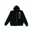 Chrome Hearts svart Foti Jarvis Block Zip-huvtröja Chrome Hearts svart Foti Jarvis Block Zip-huvtröja